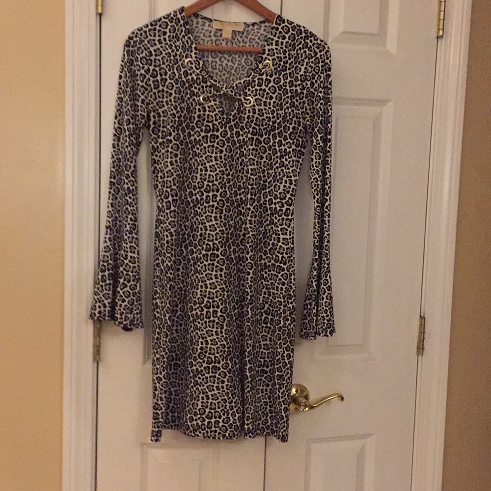 Cheetah print MK dress